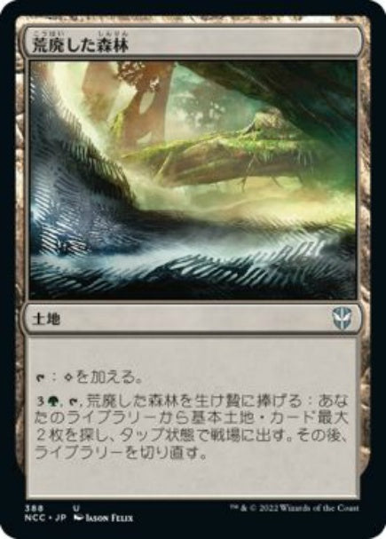 (日)荒廃した森林 / Blighted Woodland【NCC】 No.388