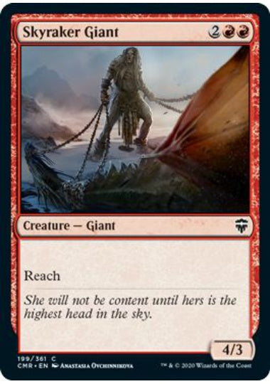 (英)【Foil】空荒らしの巨人 / Skyraker Giant【CMR】 No.199