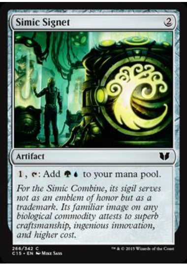 (英)シミックの印鑑 / Simic Signet【C15】 No.266