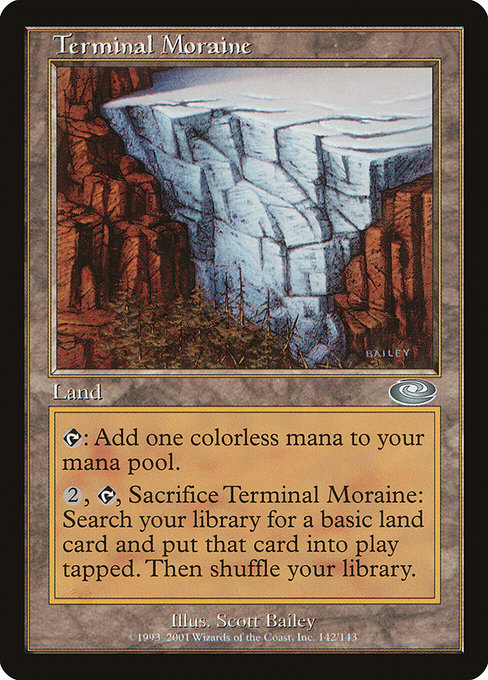 (英)【Foil】堆石堤 / Terminal Moraine【PLS】 No.142