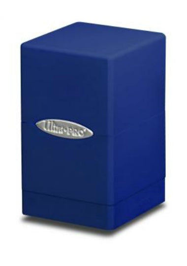 【サプライ】 Deck Box Satin Tower (青) ※発送方法は「ゆうパック」を選択してください。