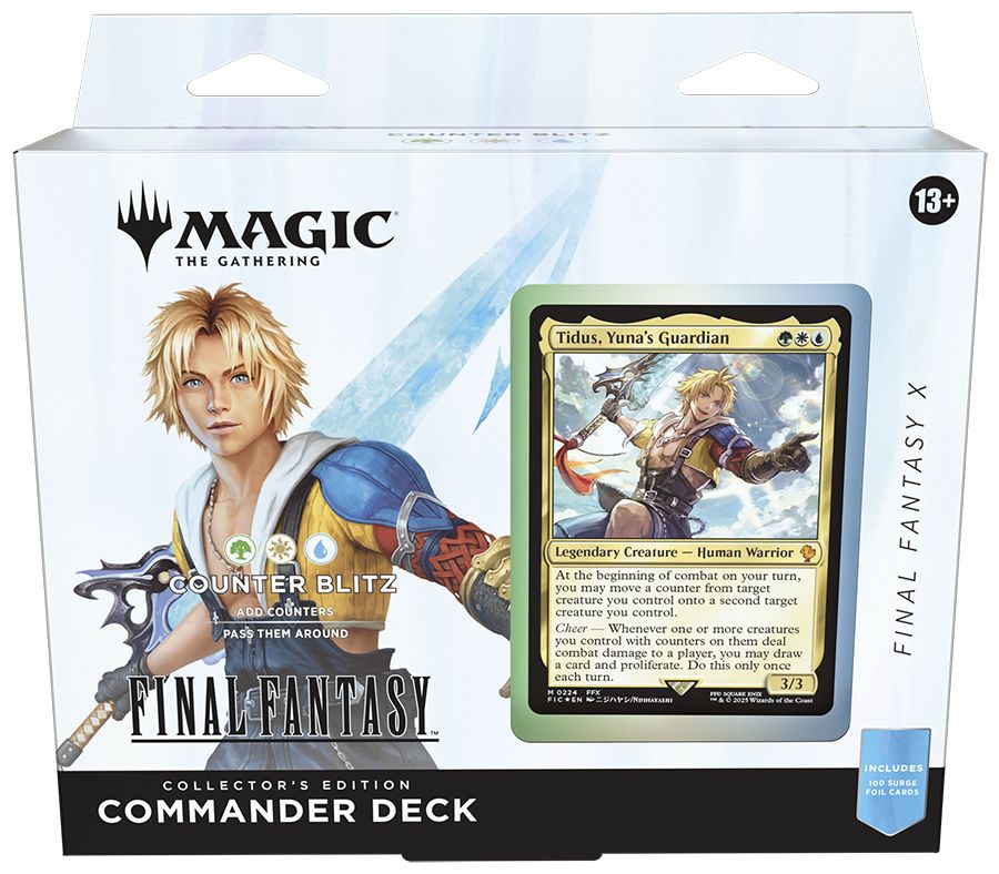 (英)『マジック：ザ・ギャザリング--FINAL FANTASY』 統率者デッキ「カウンター・ブリッツ」 コレクター版 / Magic: The Gathering-FINAL FANTASY Commander Deck "Counter Blitz" Collector's Edition【BOX】 ※発送方法は「ゆうパック」を選択してください。
