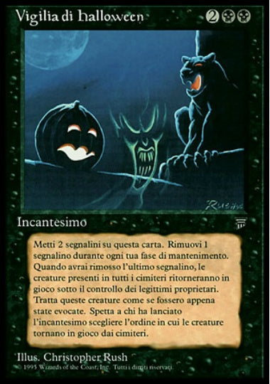 (イタリア語)Vigilia di Halloween / All Hallow's Eve【LEG】 No.088