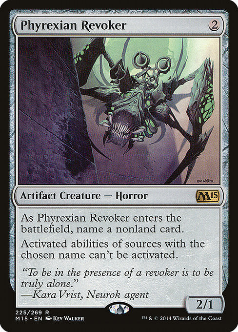 (英)【Foil】ファイレクシアの破棄者 / Phyrexian Revoker【M15】 No.225