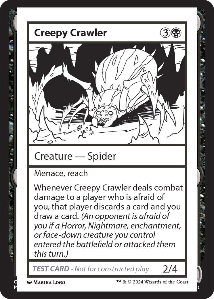 (英)Creepy Crawler【MB2-TEST】 No.308