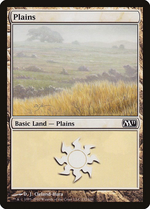 (英)平地 / Plains【M11】 No.232