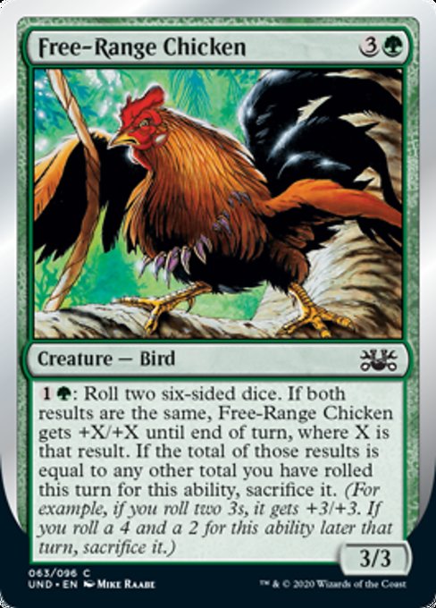 (英)Free-Range Chicken 【UND】 No.063
