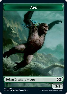 (英)類人猿トークン / Ape Token【2XM-TOKEN】 No.012