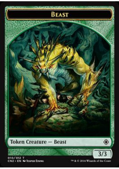 (英)ビーストトークン / Beast Token【CN2-TOKEN】 No.010