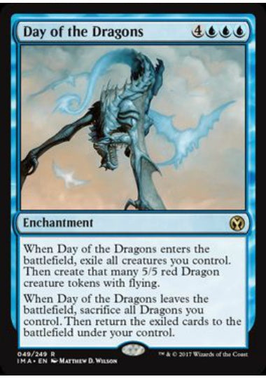 (英)【Foil】ドラゴンの日 / Day of the Dragons【IMA】 No.049