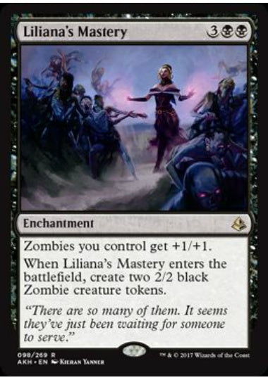 (英)【Foil】リリアナの支配 / Liliana's Mastery【AKH】 No.098