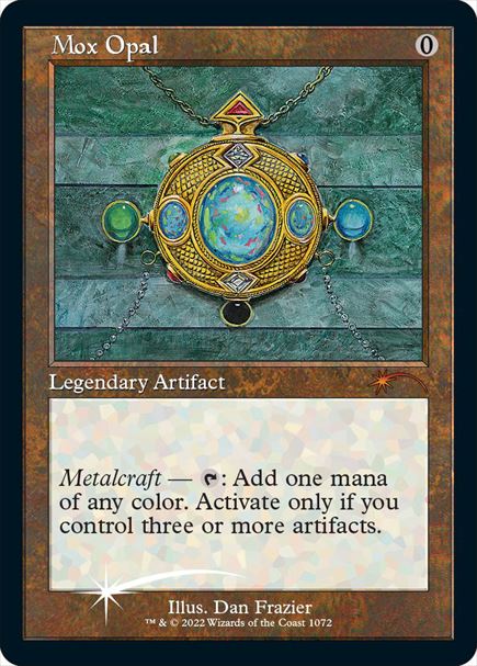 (英)【エッチングFoil】オパールのモックス / Mox Opal【SLD】 Dan Frazier's Mox Box No.1072