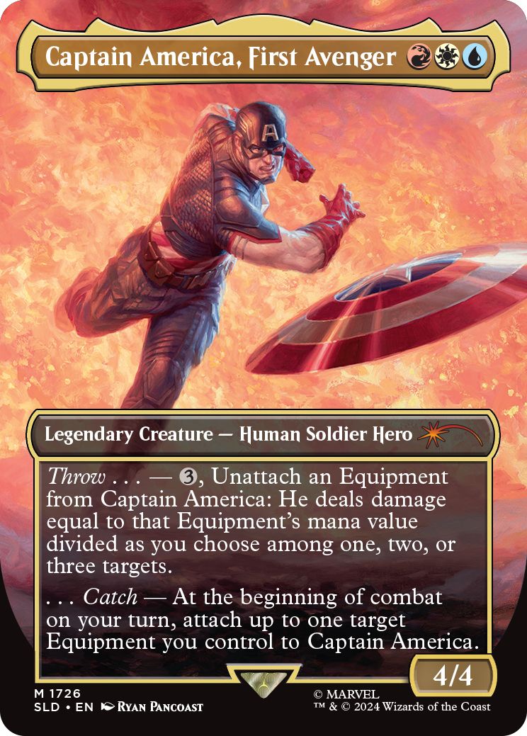 (英)Captain America, First Avenger【SLD】 Secret Lair x Marvel's Captain America No.1726