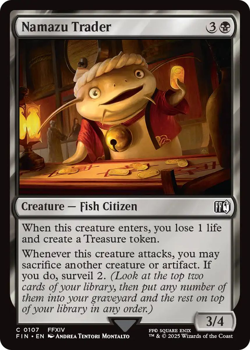 (英)ナマズオ族の商人 / Namazu Trader【FIN】 No.107