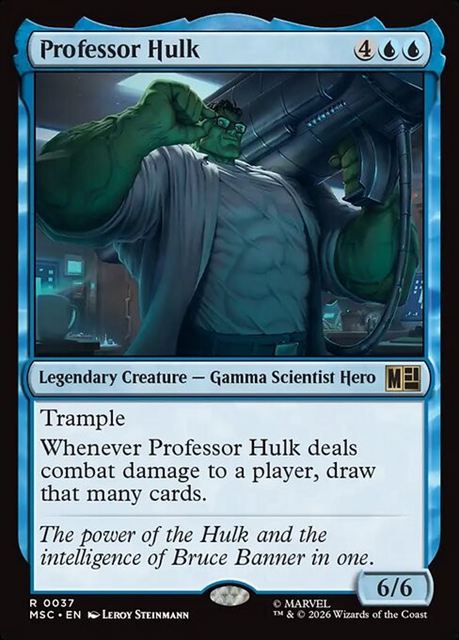 (英)【Surge-Foil】ハルク博士 / Professor Hulk【MSC】 No.037