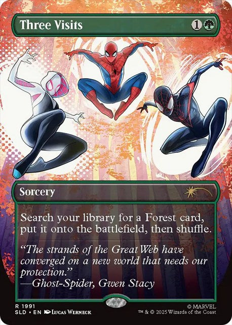 (英)三顧の礼 / Three Visits【SLD】 Secret Lair x Marvel's Spider-Man: Heroic Deeds No.1991