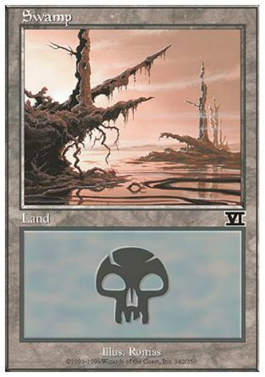 (英)沼 / Swamp【6ED】 No.342