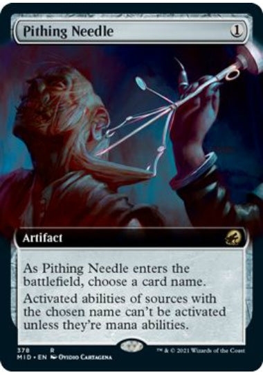 (英)【Foil】真髄の針 / Pithing Needle ★拡張枠★ 【MID】 No.378