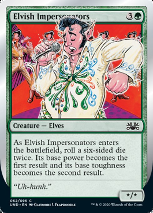 (英)Elvish Impersonators 【UND】 No.062