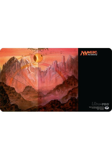 【サプライ】 ウルトラプロ グルランドプレイマット 山 / Ultra PRO Guru Land Playmat Mountain ※発送方法は「ゆうパック」を選択してください。
