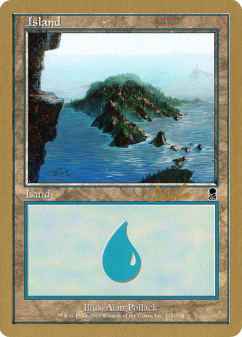 (英)島 / Island【WC02】 World Championship Decks 2002 Carlos Romao 金枠 No.098