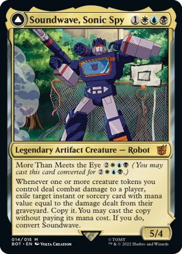 (英)音波のスパイ、サウンドウェーブ / Soundwave, Sonic Spy - 上級隊長、サウンドウェーブ / Soundwave, Superior Captain【BOT】 No.014