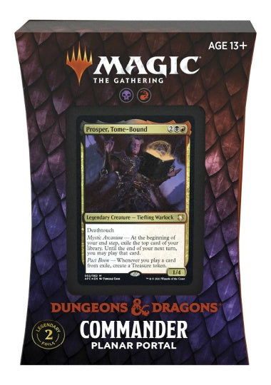 (英)フォーゴトン・レルム探訪 統率者デッキ「次元の門」 / Adventures in the Forgotten Realms Commander Deck "Planar Portal"【BOX】 ※発送方法は「ゆうパック」を選択してください。