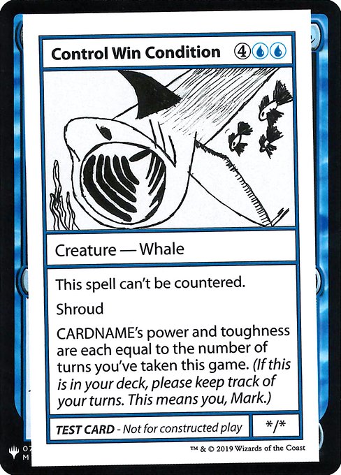 (英)Control Win Condition【MB1-TEST】 No.019