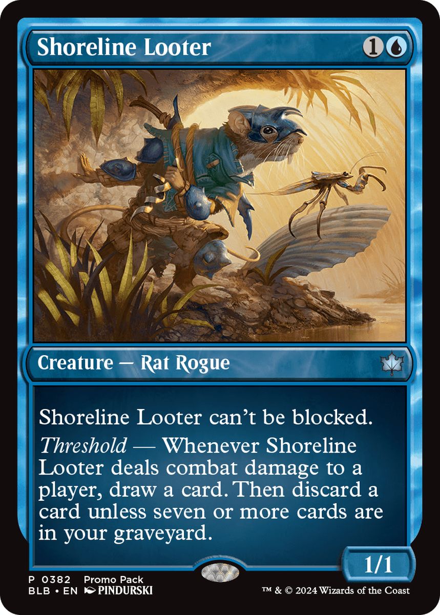 (英)川岸の物あさり / Shoreline Looter【BLB】 プロモパックプロモ No.382