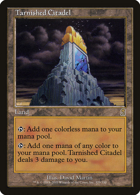 (英)【Foil】色あせた城塞 / Tarnished Citadel【ODY】 No.329