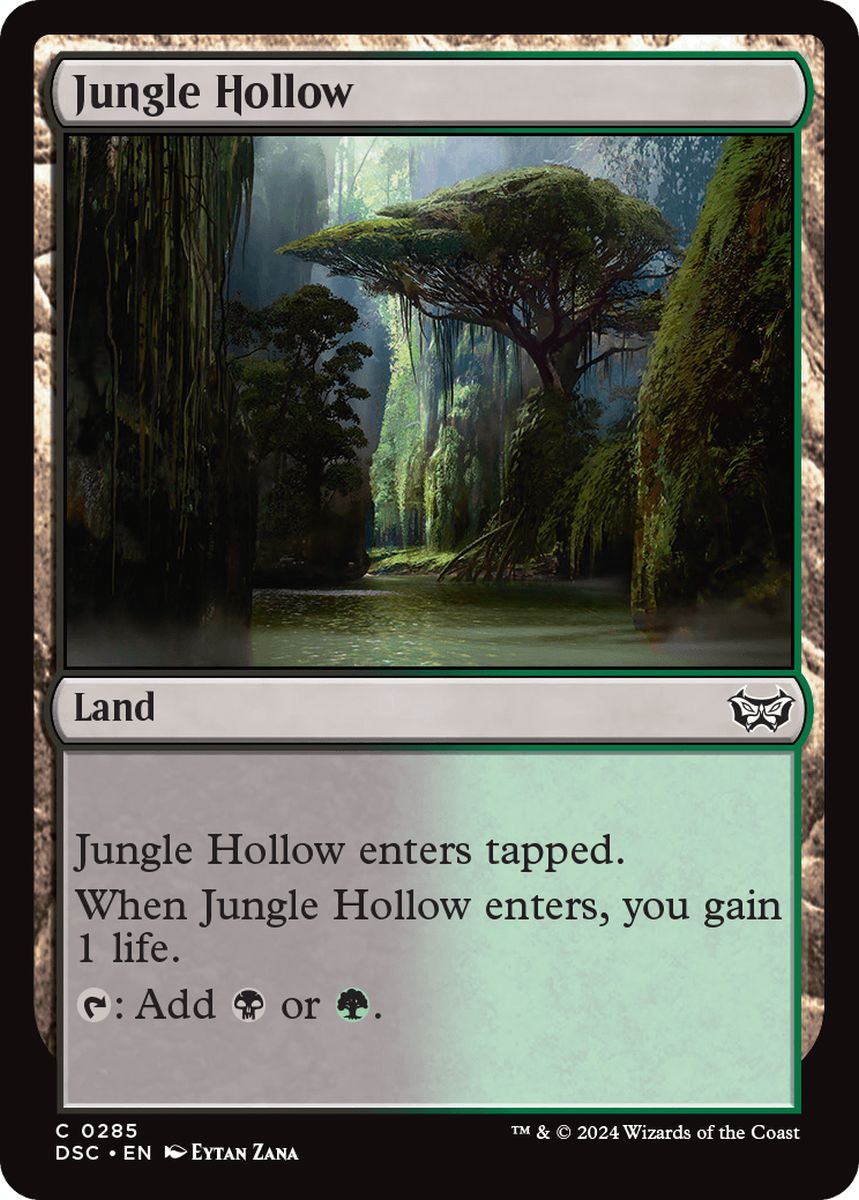 (英)ジャングルのうろ穴 / Jungle Hollow【DSC】 No.285