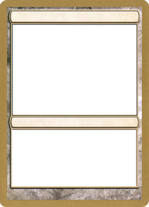 (英)ブランクカード / Blank Card【WC03】 World Championship Decks 2003 金枠 No.141