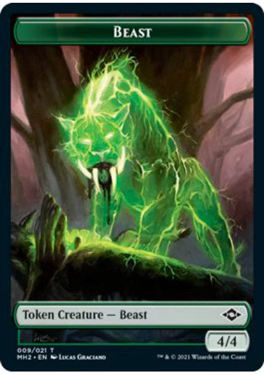 (英)ビーストトークン / Beast Token【MH2-TOKEN】 No.009
