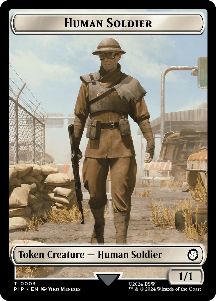 (英)人間・兵士トークン / Human Soldier Token No.003 - 居住地トークン / Settlement Token【PIP-TOKEN】 No.008