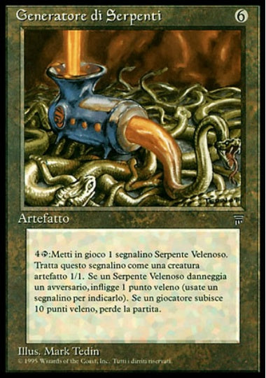(イタリア語)Generatore di Serpenti / Serpent Generator【LEG】 No.295