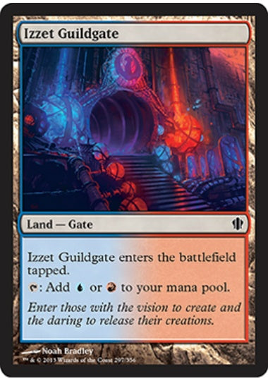 (英)イゼットのギルド門 / Izzet Guildgate【C13】 No.297