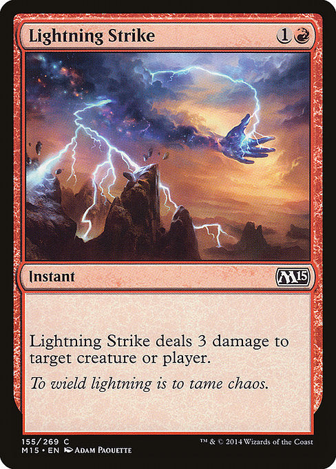 (英)稲妻の一撃 / Lightning Strike【M15】 No.155