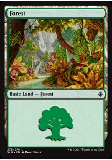 (英)【Foil】森 / Forest【XLN】 No.278