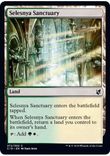 (英)セレズニアの聖域 / Selesnya Sanctuary【C19】 No.272