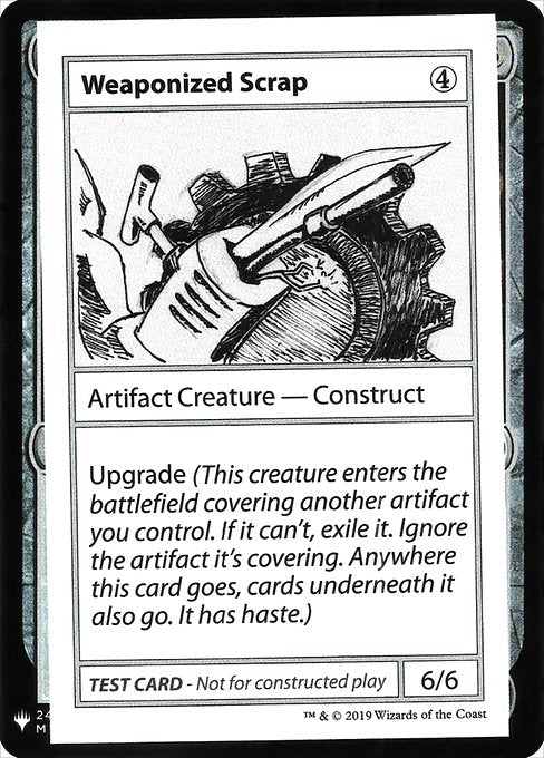 (英)Weaponized Scrap【MB1-TEST】 No.111