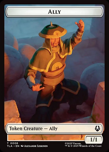 (英)【Foil】同盟者トークン / Ally Token No.006 - 手掛かりトークン / Clue Token 【TLA-TOKEN】 No.017