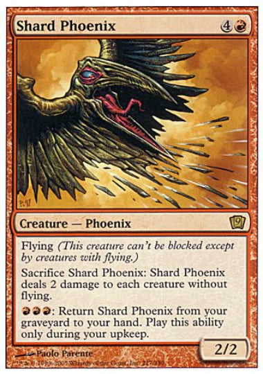 (英)陶片のフェニックス / Shard Phoenix【9ED】 No.217