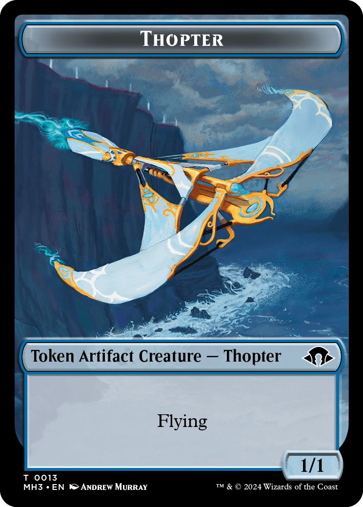 (英)飛行機械トークン / Thopter Token【MH3-TOKEN】 No.013