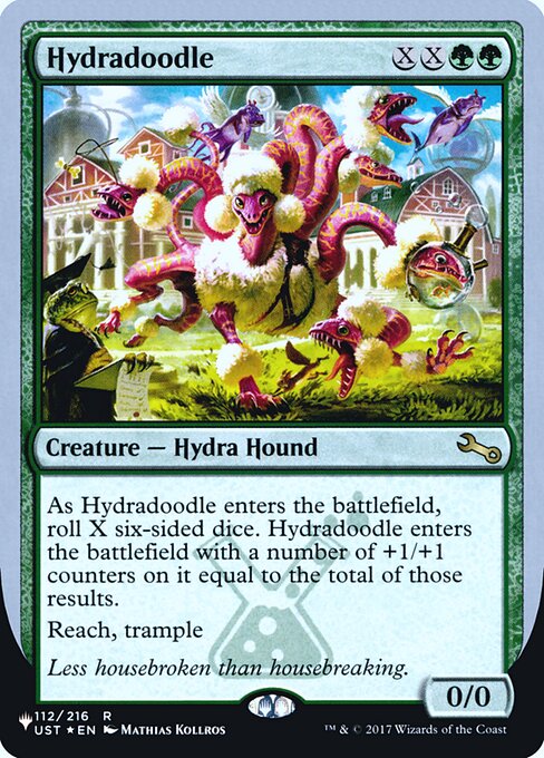 (英)【Foil】Hydradoodle【UNF-LST】 No.036