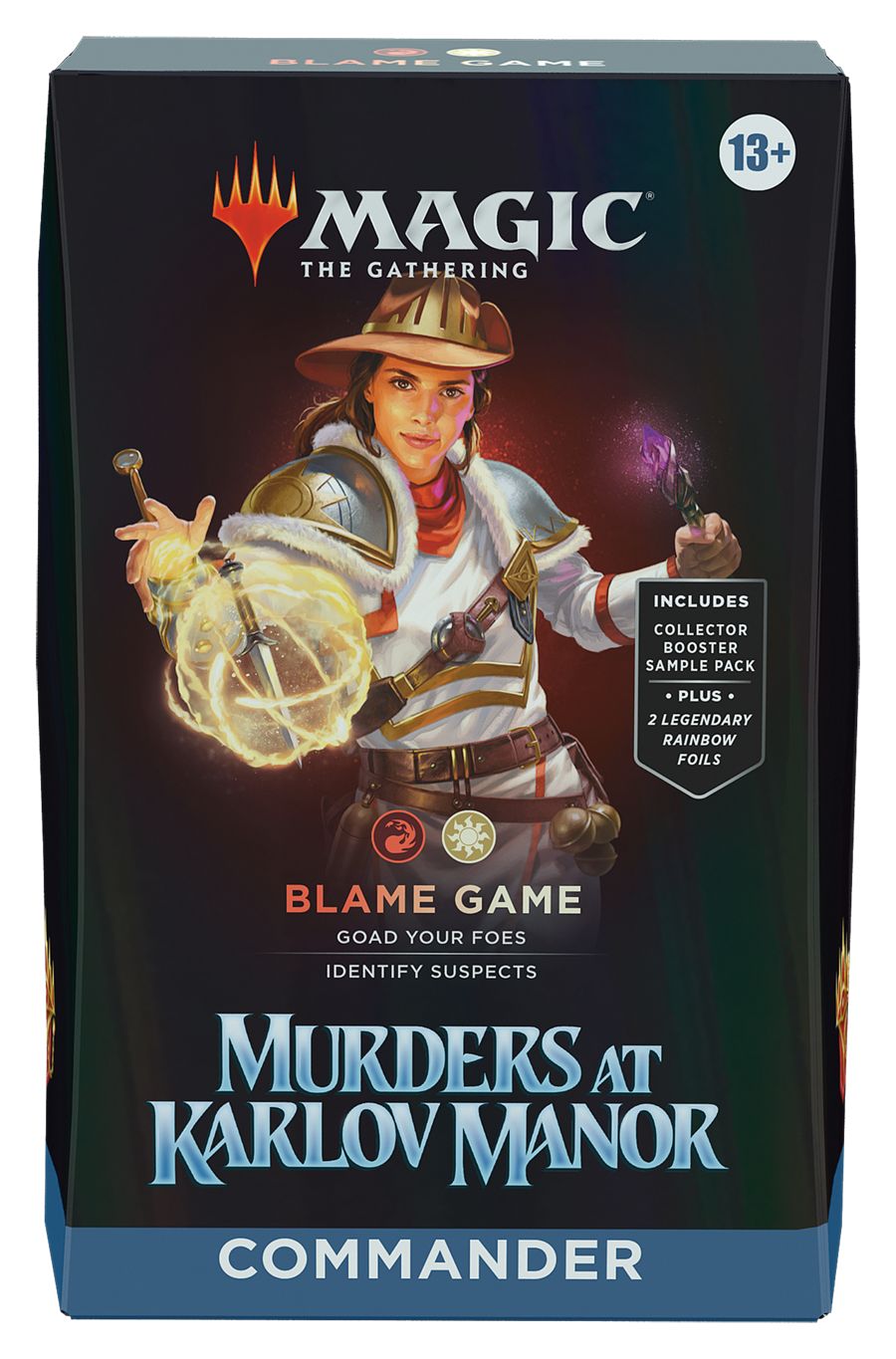 (英)カルロフ邸殺人事件 統率者デッキ「責任転嫁」 / Murders at Karlov Manor Commander Deck "Blame Game"【BOX】 ※発送方法は「ゆうパック」を選択してください。