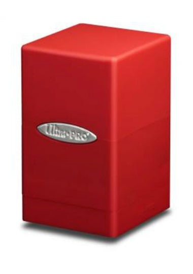 【サプライ】 Deck Box Satin Tower (赤) ※発送方法は「ゆうパック」を選択してください。