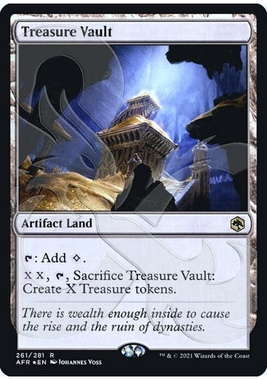 (英)【Foil】宝物庫 / Treasure Vault ★アンパサンド・カード★【AFR】 No.261
