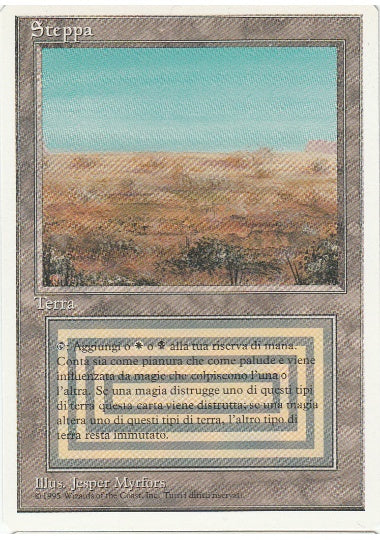(イタリア語)Steppa / Scrubland【3ED】 白枠 No.286