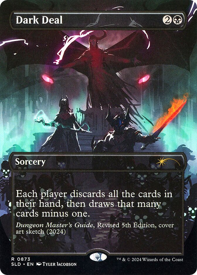 (英)【Foil】闇取引 / Dark Deal【SLD】An Exhibition of Adventure No.873