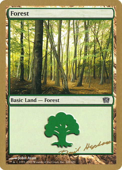 (英)森 / Forest【WC03】 World Championship Decks 2003 David Humpherys 金枠 No.131